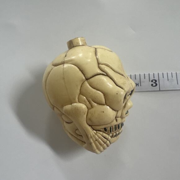 19 Vintage Halloween Skull Plastic Blow Molds String Light Covers NO LIGHTS - Picture 11 of 11